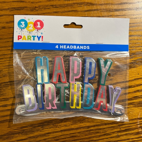 Ensemble De Décoration Pour Fête D'anniversaire Métallique - 1 Pièce